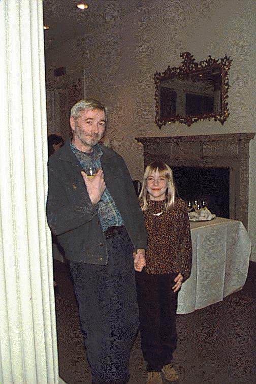 Zoe with Danny the Director.