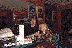 ZOE WITH MUM IN RESTAURANT.